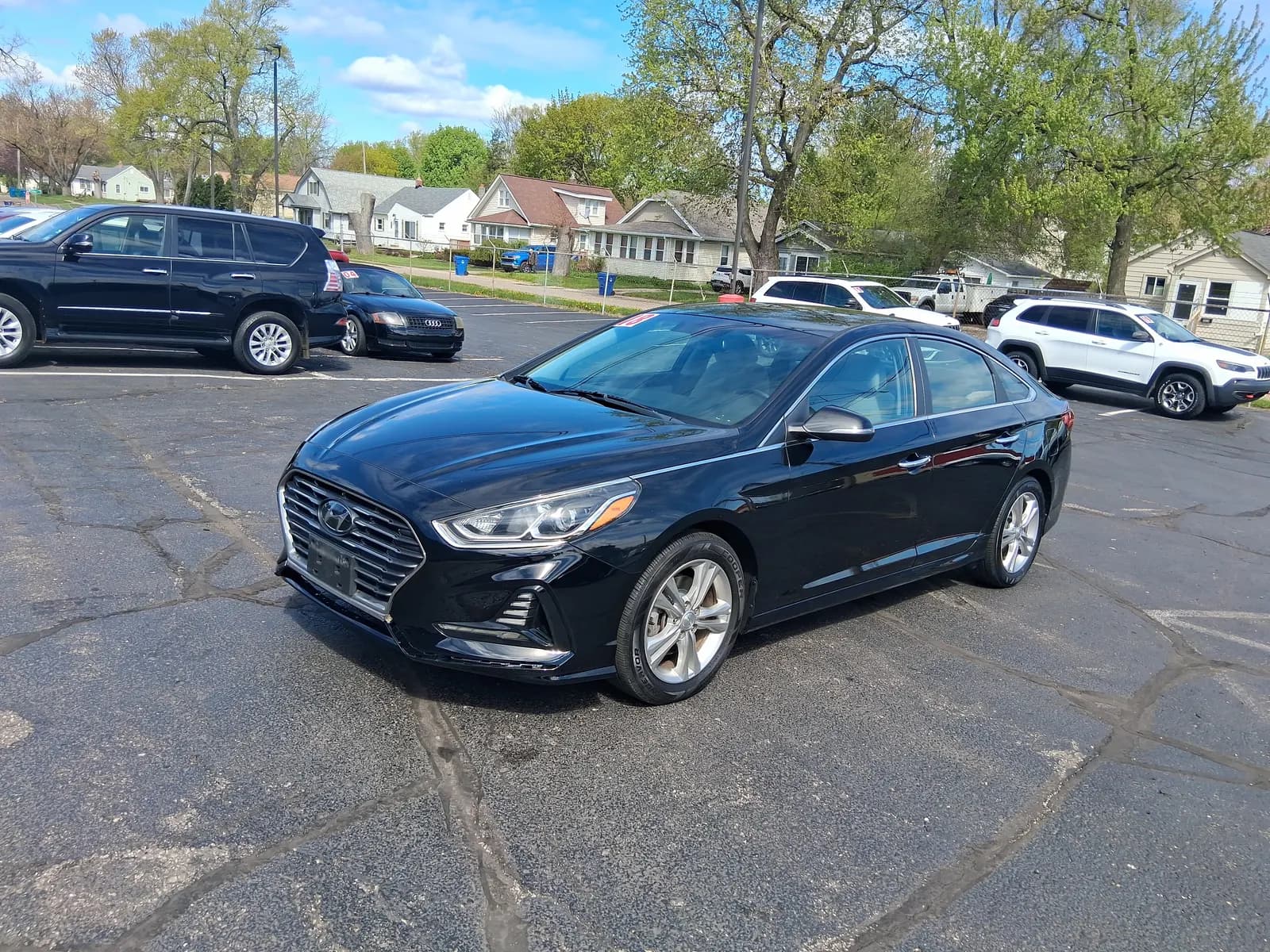Vehicle shot at a crooked angle